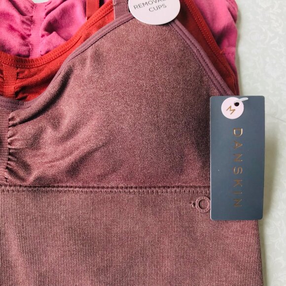 Danskin Intimates BRAS Removable Pads WireLess Strap 3-set Size : M - Picture 8 of 8